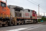 BNSF 7829 + 711